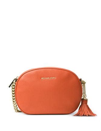 michael kors ginny medium messenger orange|Michael michael kors ginny medium messenger .